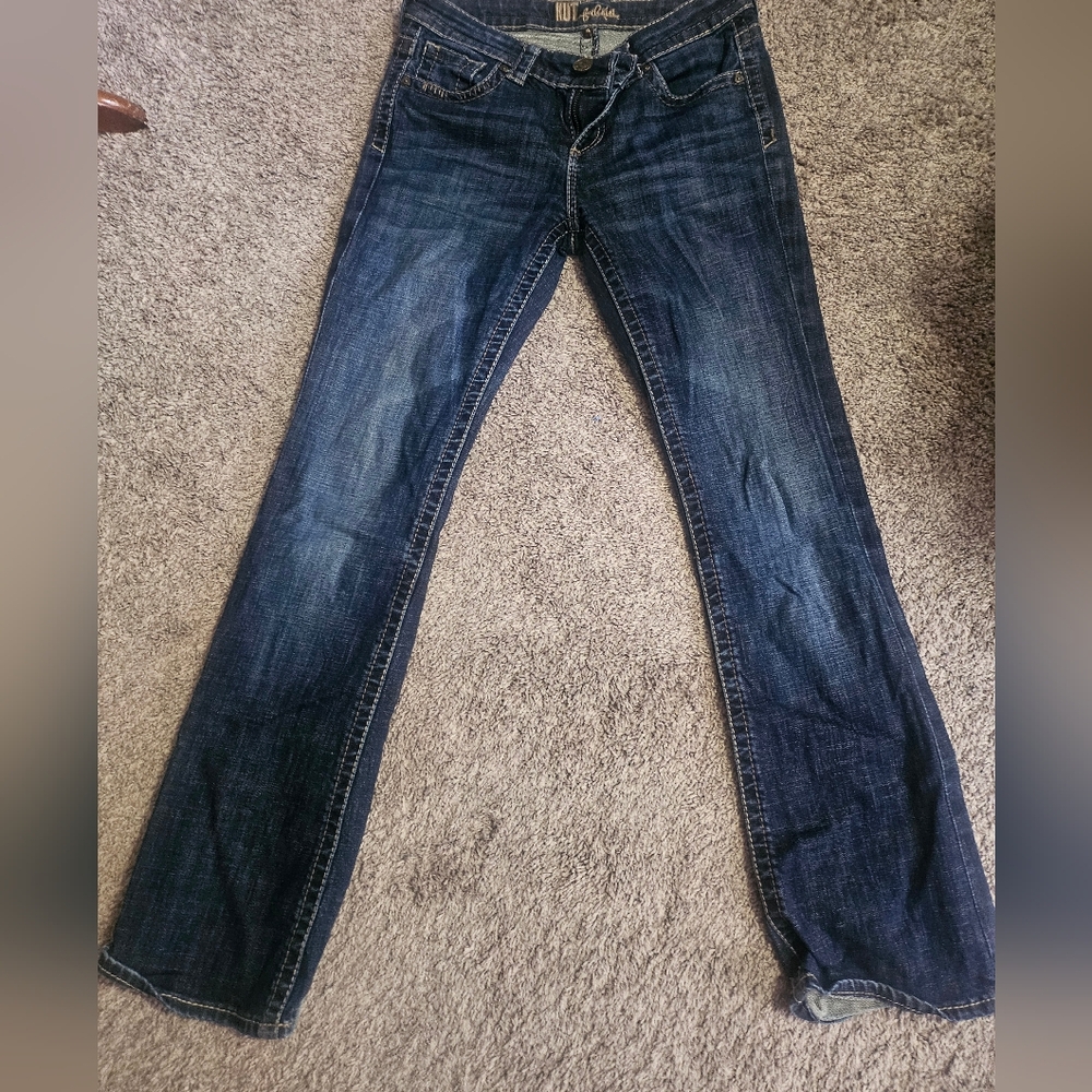 Kut from the Kloth Dark Blue Boot Cut Jeans